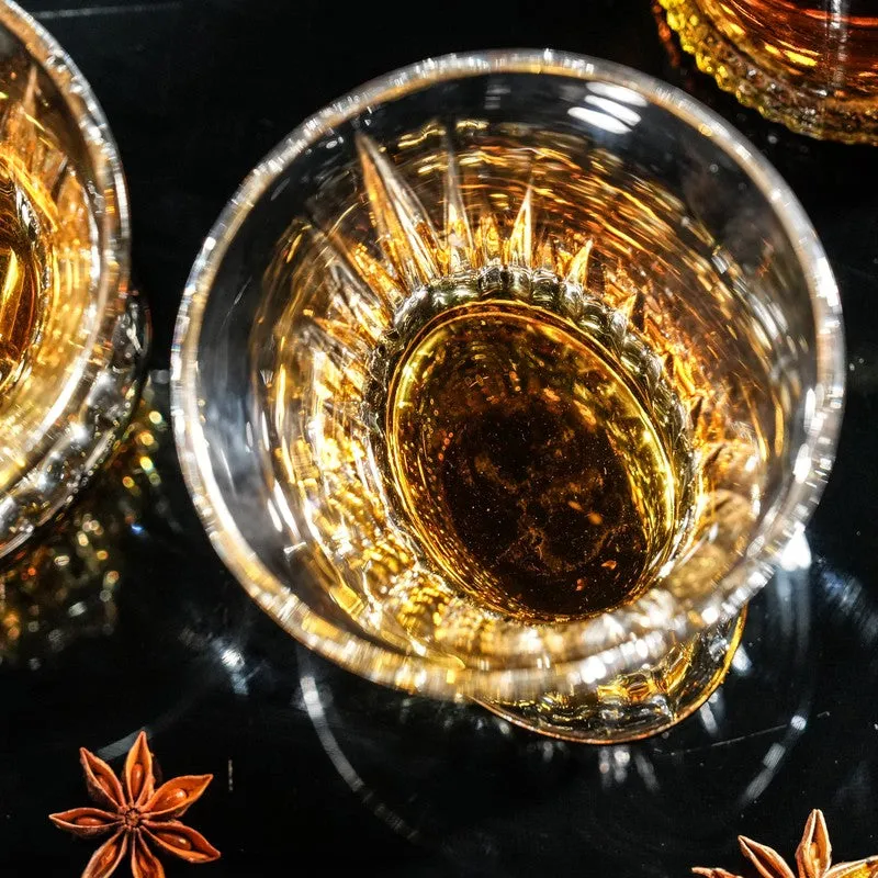 Sandtimer Crystal Whiskey Glasses (210 mL Each) - Set Of Two media 5