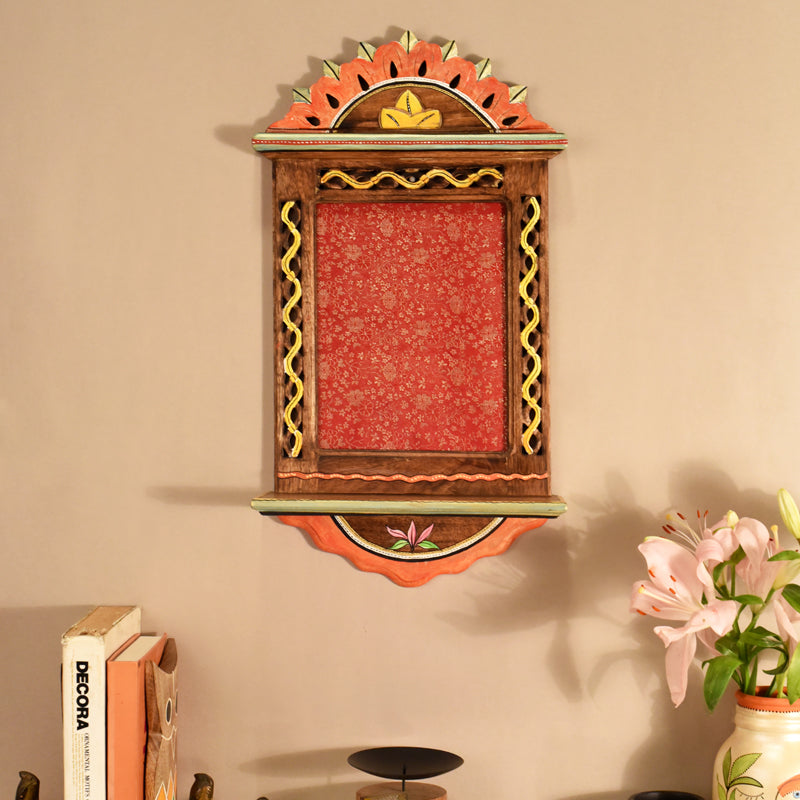 Vintage J/harokha Handcrafted Wooden Wall Accent