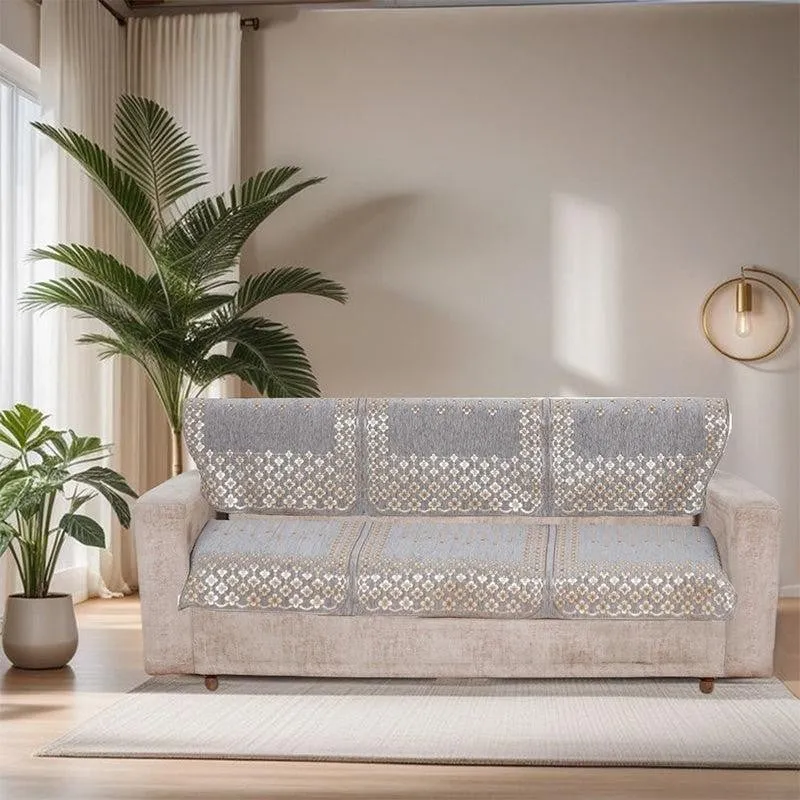 Emsy Sofa Cover - Grey media 3