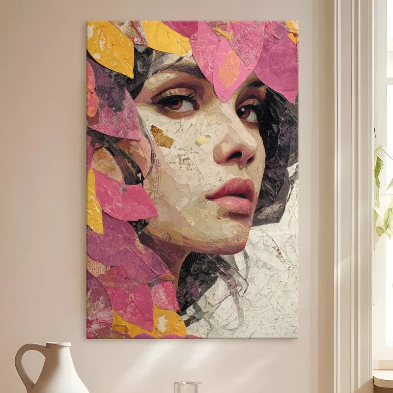 Abstract Muse Portrait Canvas Wall Art media 4