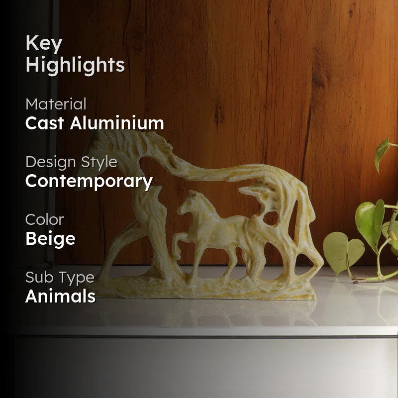 Royal Stallion Aluminium Showpiece media 2