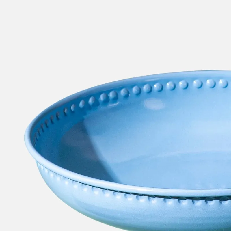 Elegant Steel Round Serving Bowls - 500 mL media 4