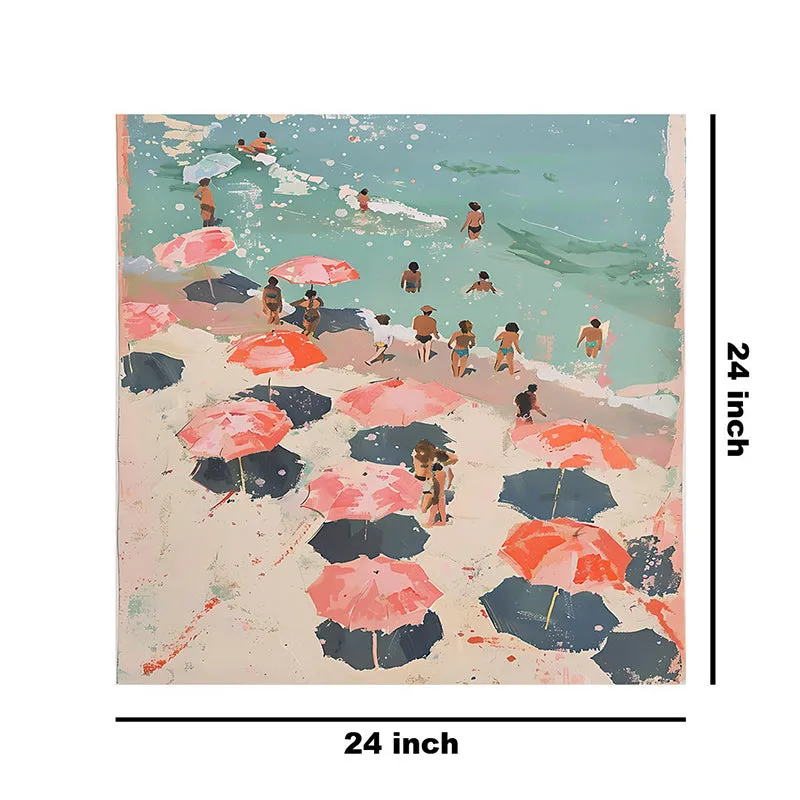 Summer Beach Wall Painting media 9
