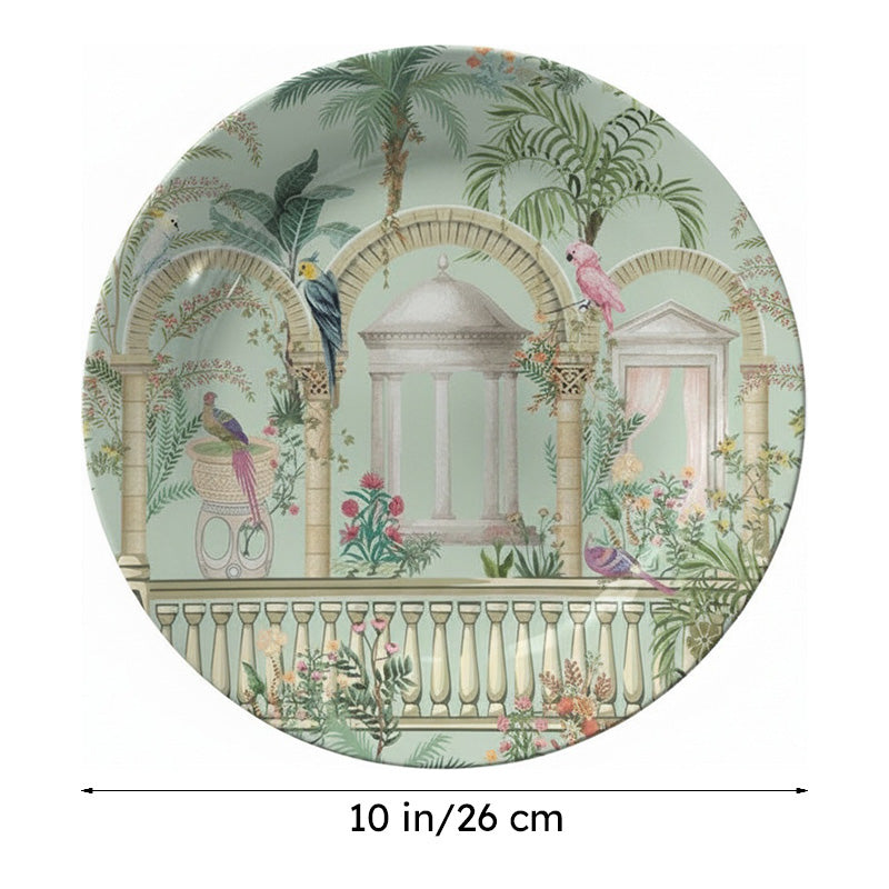 Greek Inspired Mughal Garden Wall Plate media 8