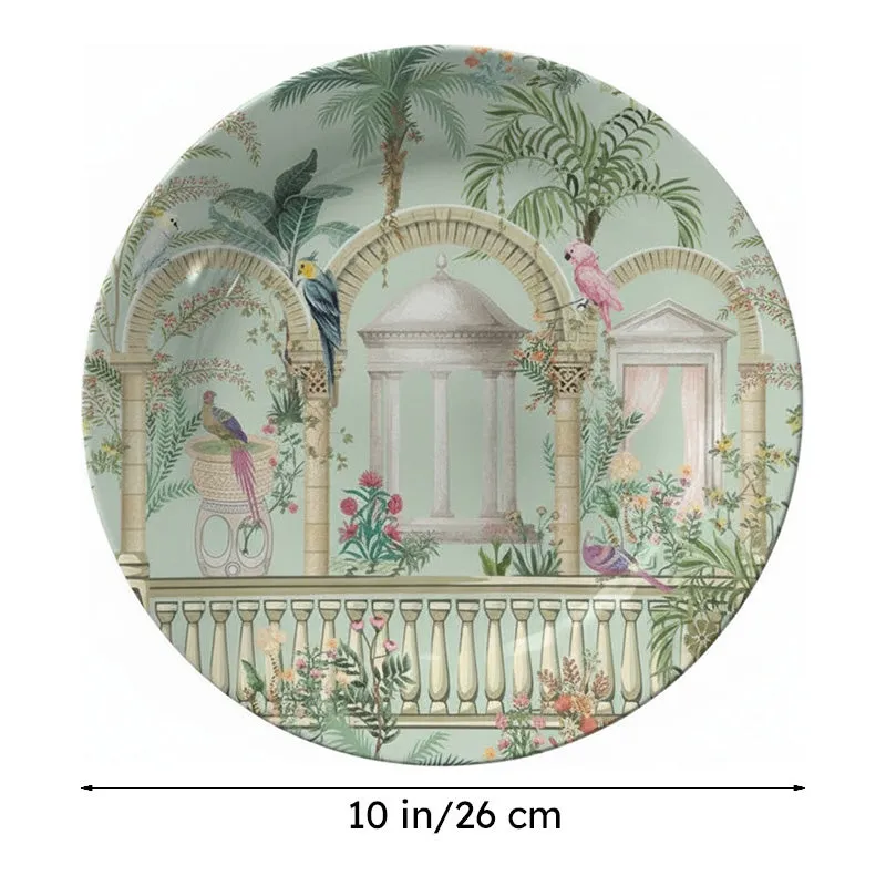 Greek Inspired Mughal Garden Wall Plate media 8