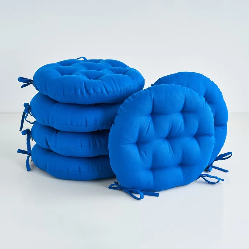 Paylon Chair Pad (Classic Blue) - Set Of Six media 1