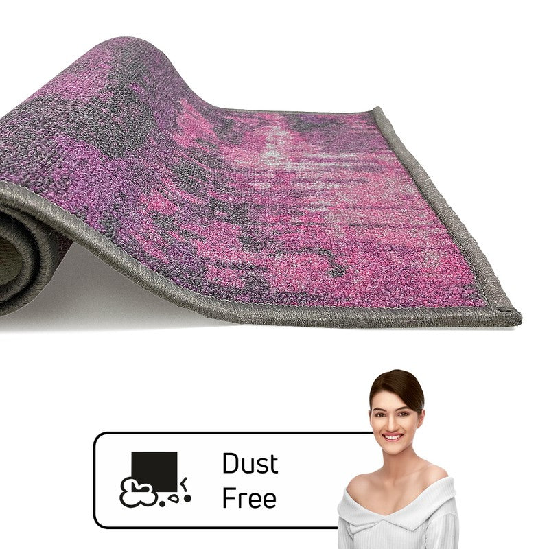 Halo Abstract Nylon Door Mats - Purple,Grey media 5