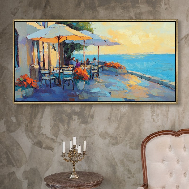Azura Canvas Wall Painting With Frame