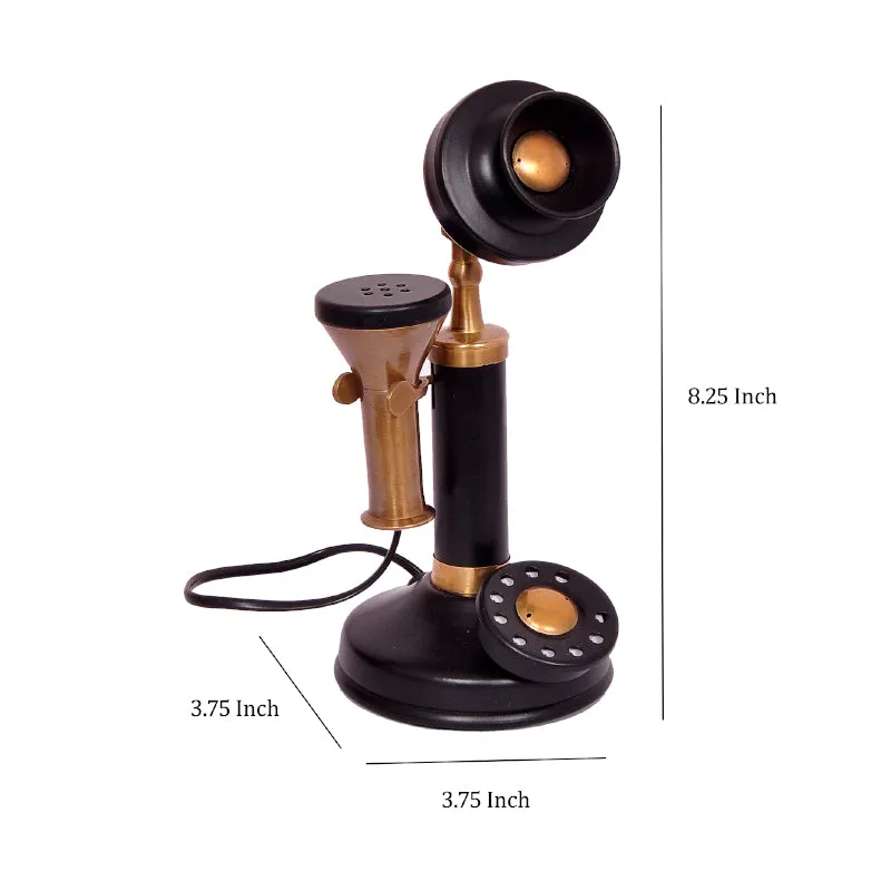 Anora Antique Telephone Showpiece - Antique Copper media 5
