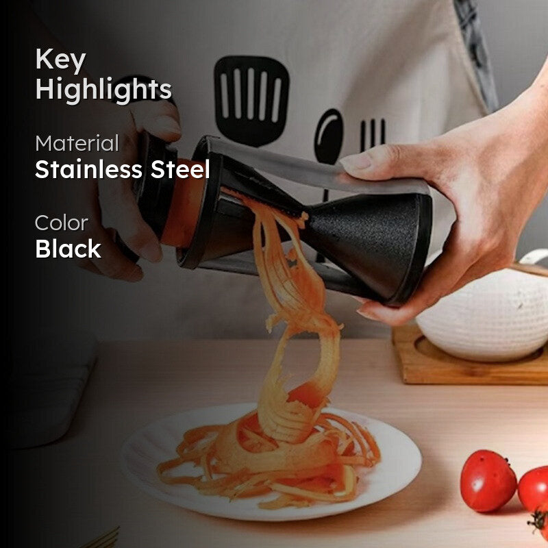 Veggetti Pro Spiral Vegetable Cutter - Stainless Steel Spiralizer for Healthy Meals media 2