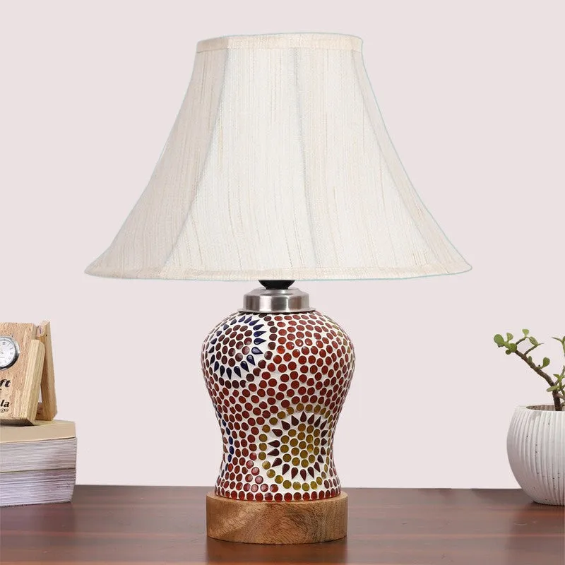 Terrava Wooden Table Lamp - Multicolor media 3