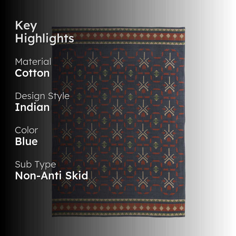 Aven Handwoven Cotton Rug media 2