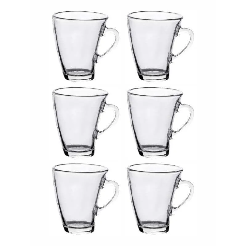 Zeniyo Glass Tea Cup (165 mL Each) - Set of Six media 4