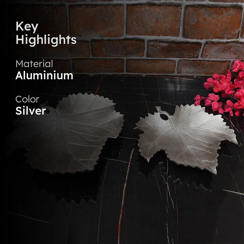 Maple Muse Accent Tray (Silver) - Set Of Two media 2