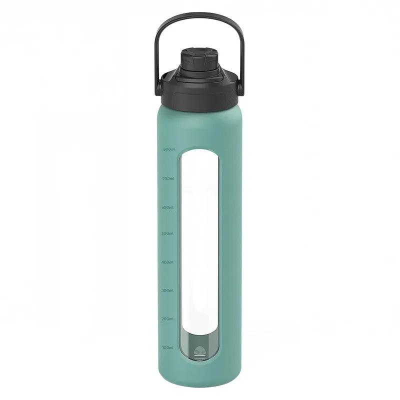 Rioware Aqualoom Water Bottle (Green & Black) - 1000 mL media 3