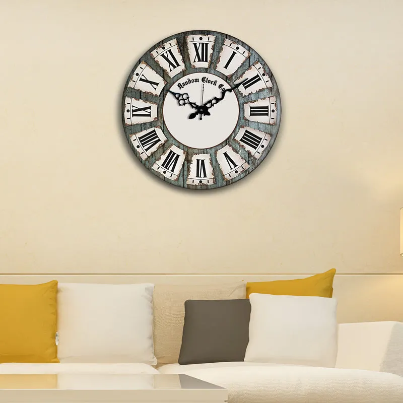 Oakspire Wood Analog Wall Clock media 6