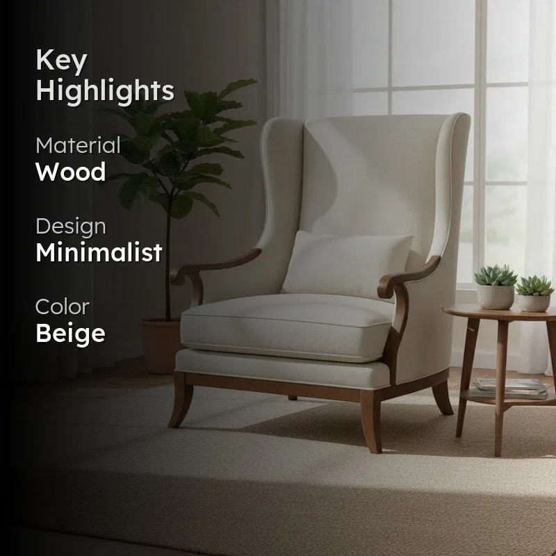 Luxora Lounge Chair - Beige media 2