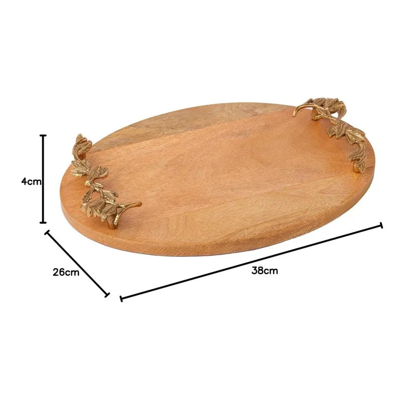 Elys Aura Mango Wood Platter media 8