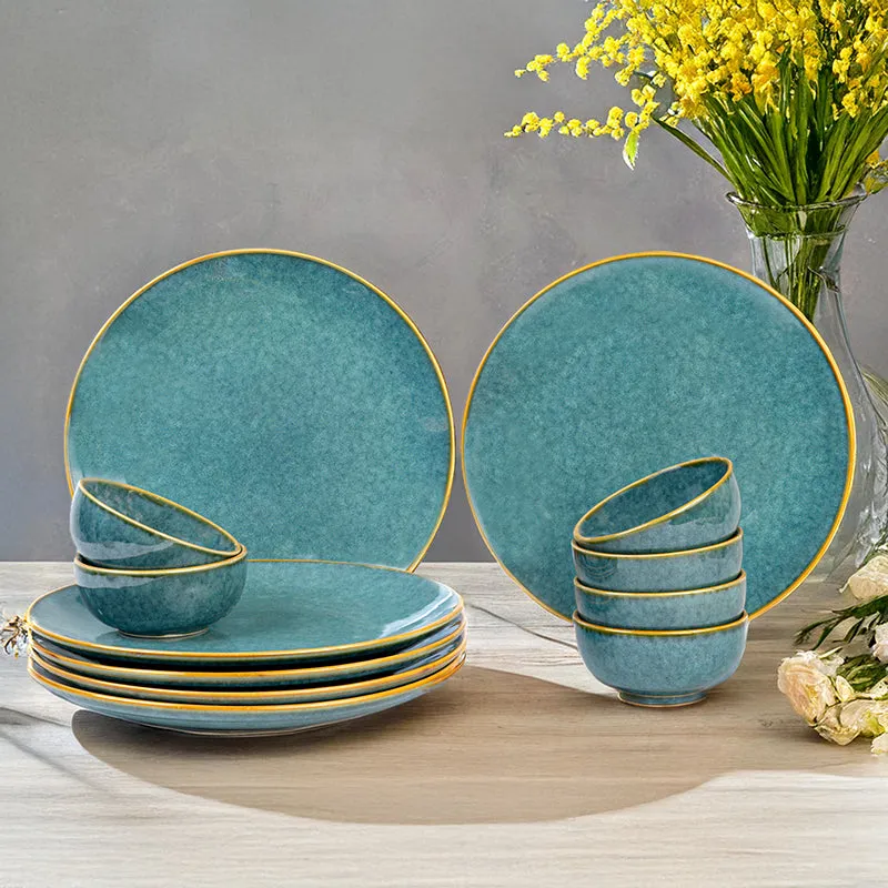 Careina Ceramic Dinner Set - 12 Piece Set media 1