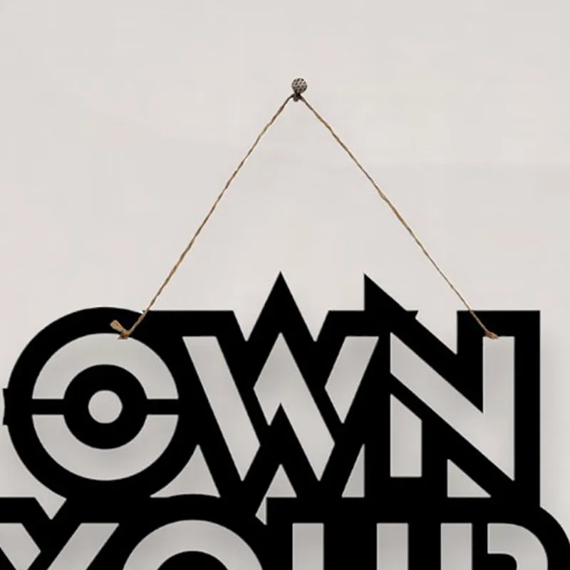 Own Your Magic Mild Steel Wall Accent media 4