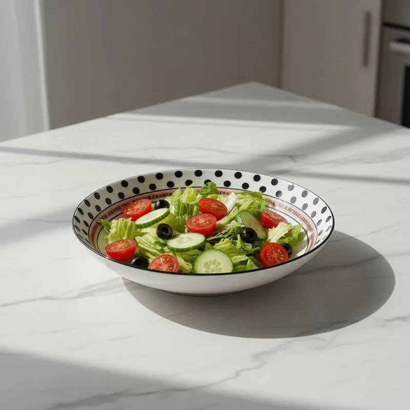 Feast Aura Ceramic Pasta Plate media 3