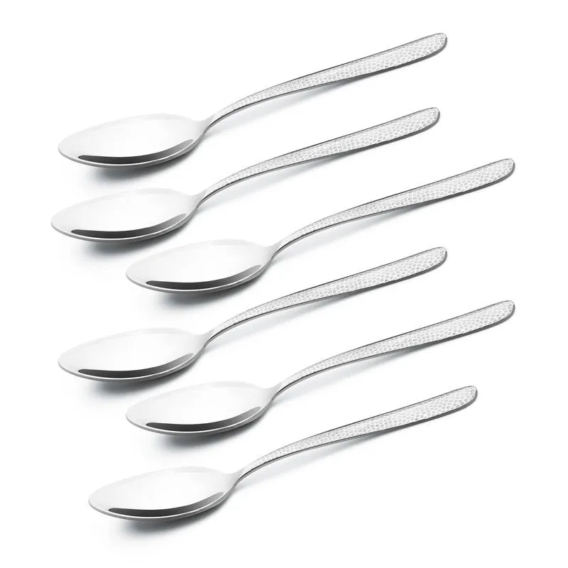 Sitello Stainless Steel Dinner Spoon - Set of Six media 3