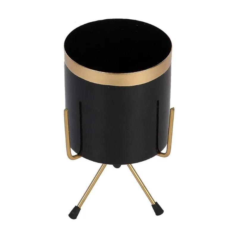 Aslana Kina Planter (Black) - Set Of Three media 4
