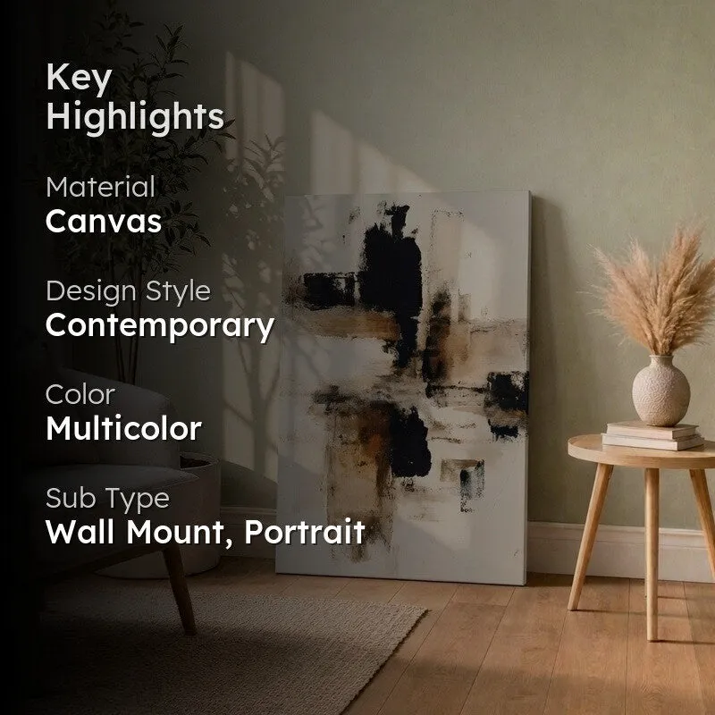 Dynamic Color Intersection Canvas Wall Art media 2