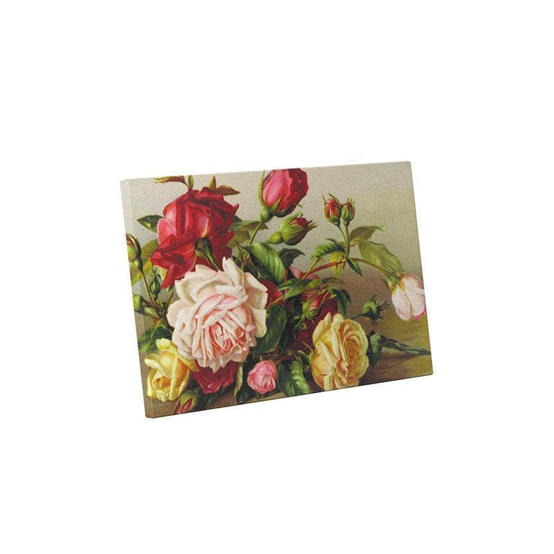 Roses Loves Knots Wall Painting - Gallery Wrap media 3