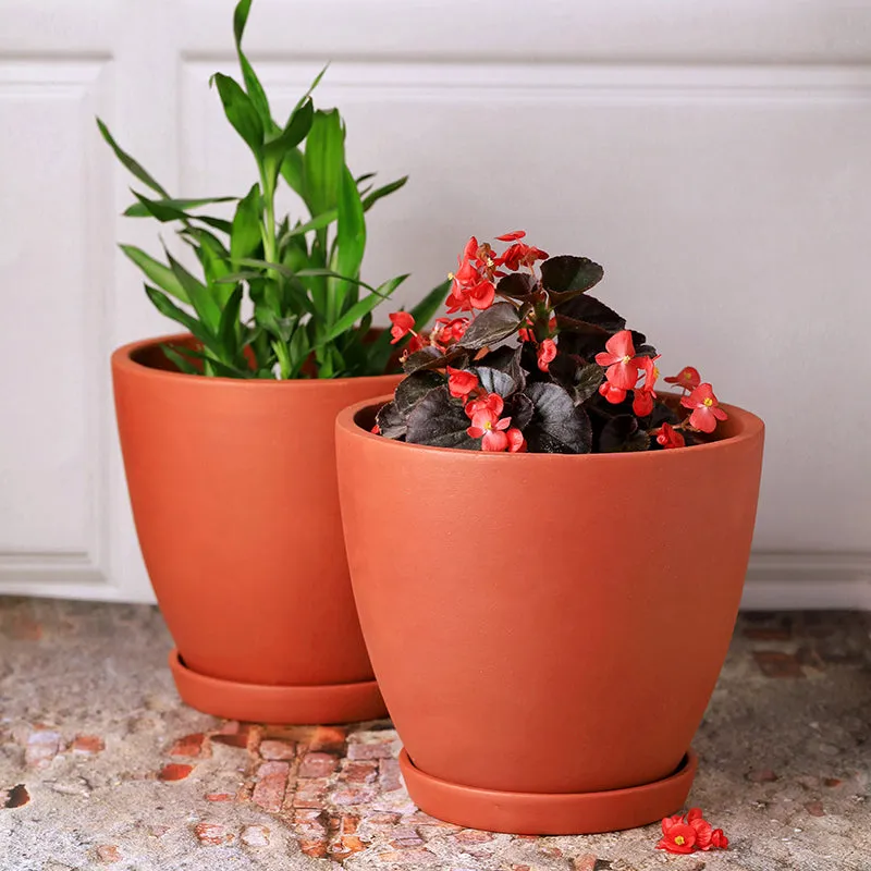 Mud Haus Terracotta Planter - Set Of Two media 2