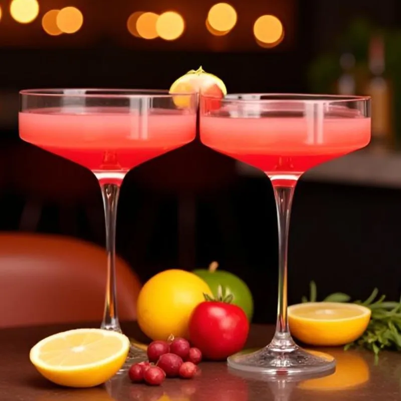 Scarlet Luxe Wine Glasses(180 mL) - Set Of Two media 1