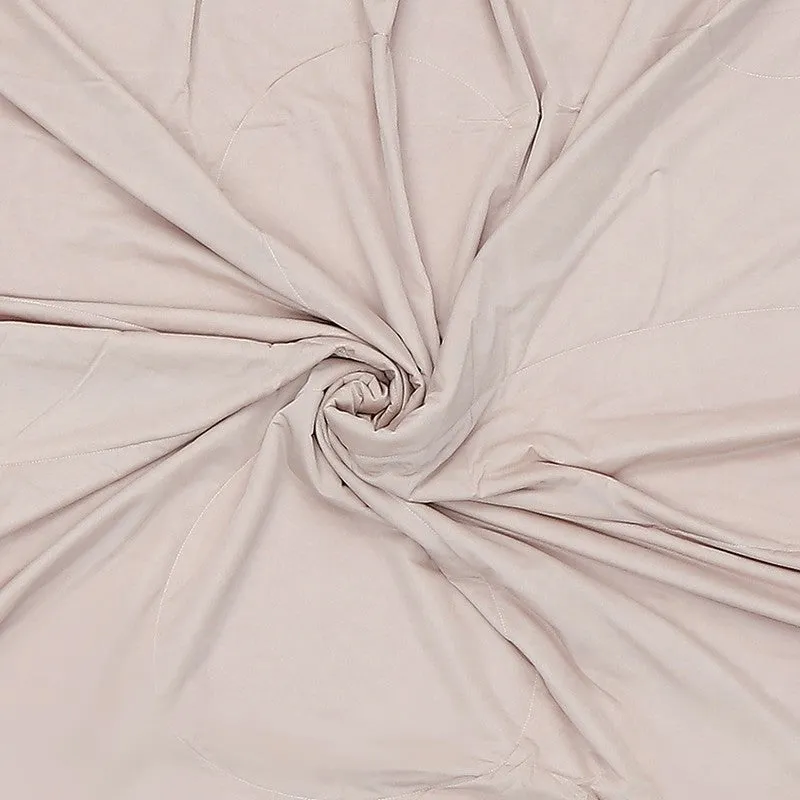 Monte Carlo Softelle Solid Polyester Reversible Comforter (Orange & Peach) - 110 GSM media 6