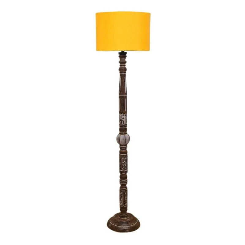 Colton Dona Floor Lamp - Canary Yellow media 4
