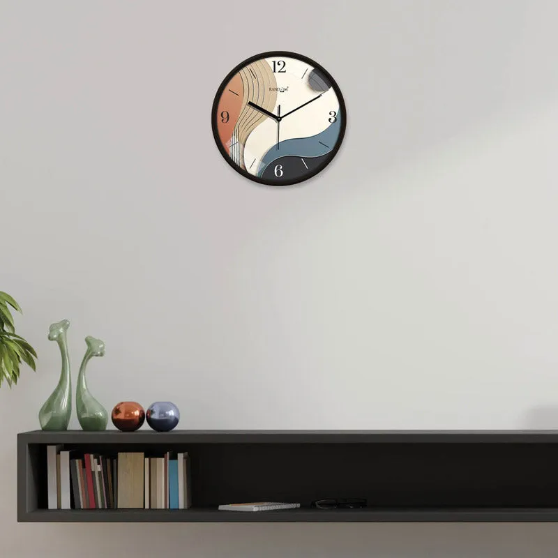 Walt Abstract Wall Clock media 3