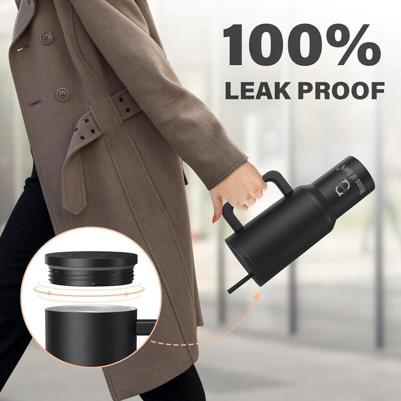 Hydra Boost Stainless Steel Tumbler (1200 ML) - Black media 6