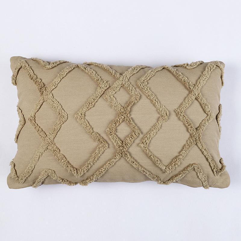 Anuket Tufted Cotton Cushion Cover - Rectangle media 3