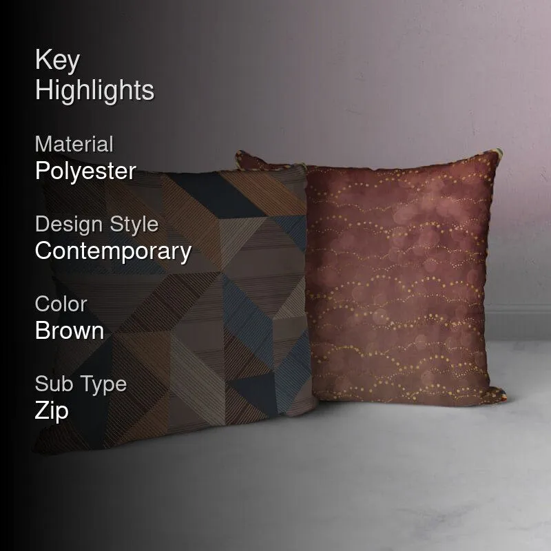 Dalziel AkushaReversible Cushion Cover - Set Of Two media 2