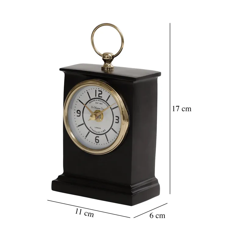 Silaso Table Clock - Black media 5