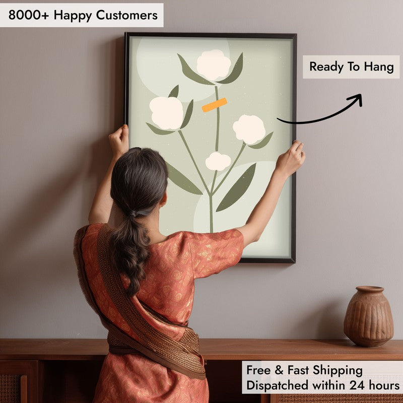 Eden's Tapestry Wall Art - Black Frame media 6