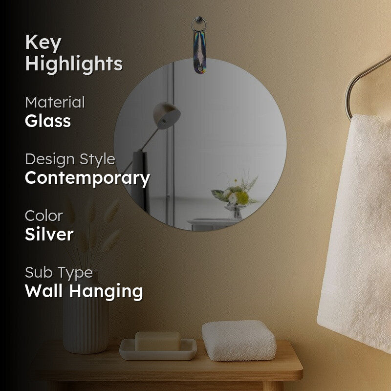 Reflecto Frameless Wall Mirror media 2