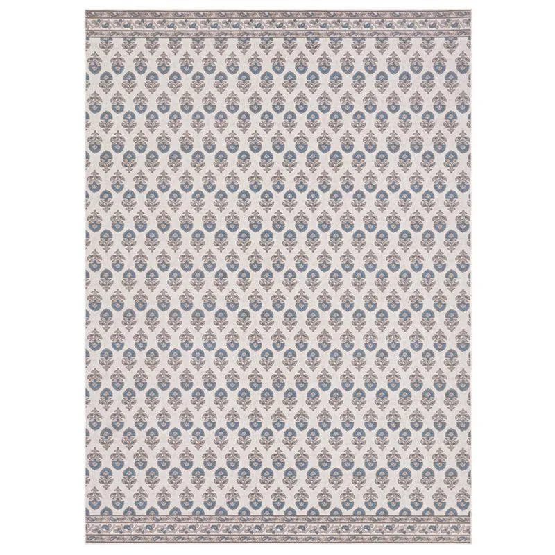 Aldor Ethnic Polyester Anti-Skid Polyester Carpet media 1