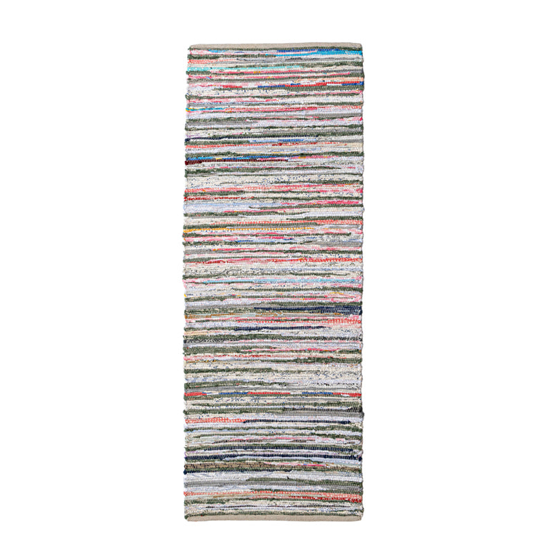 Oryndal Cotton Runner Rug - Multicolor
