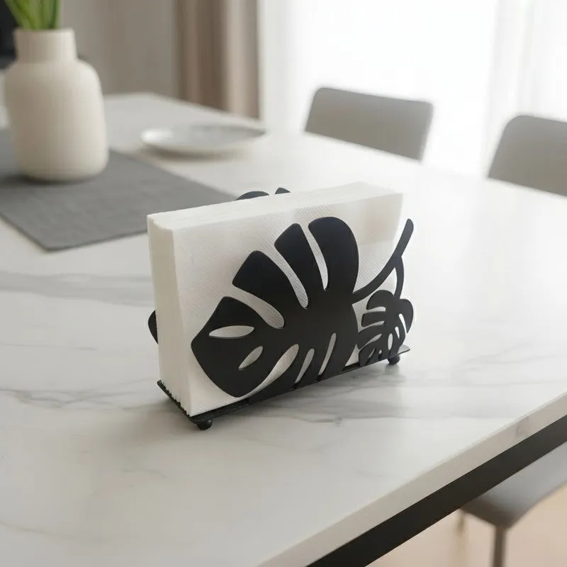 Safari Luxe Tissue Holder - Black media 5