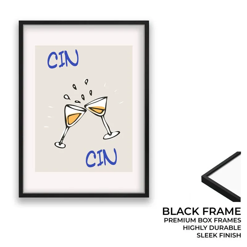 Scarlet Sips Archival Canvas Wall Art - Black media 8