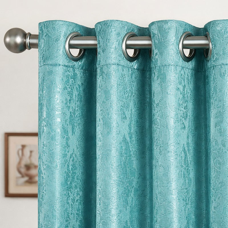 Swayam Earthy Blue Curtain media 4