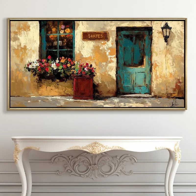 Maison Canvas Wall Painting With Frame media 5
