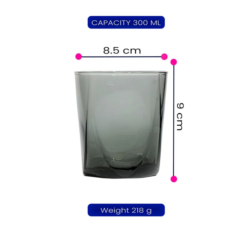 Luminarc Eiffel Whiskey Glass (300 mL/Grey) - Set Of Six media 6