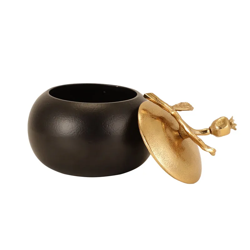 Pomegranate Nest Storage Container (500 mL) - Black & Gold media 3