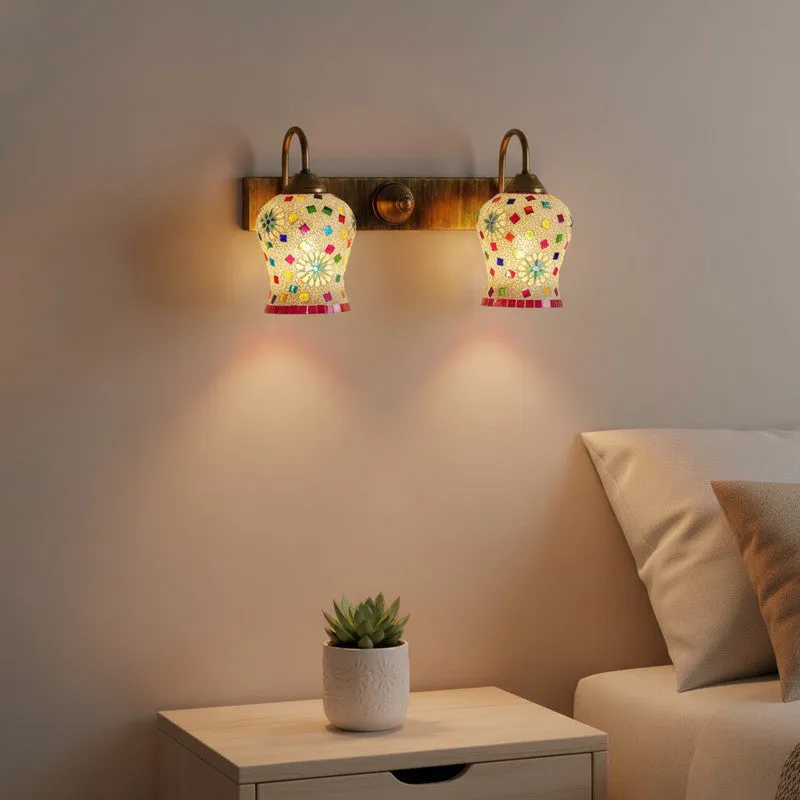 Heritage Shine Iron Wall Lamp media 1