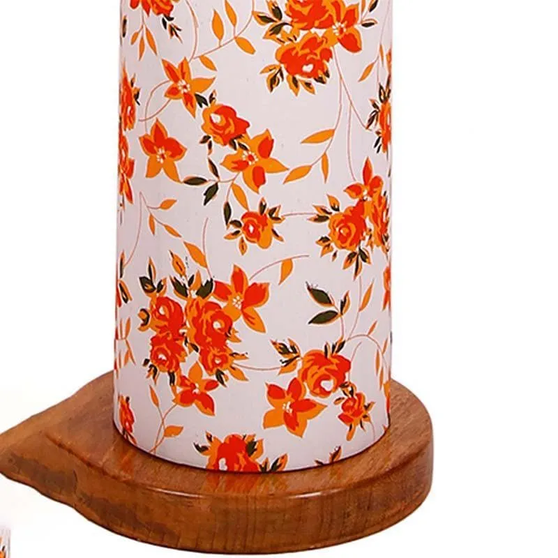 Orange Flora Tower Floor Lamp media 4